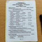 8th class social question paper 2018 sa1 government